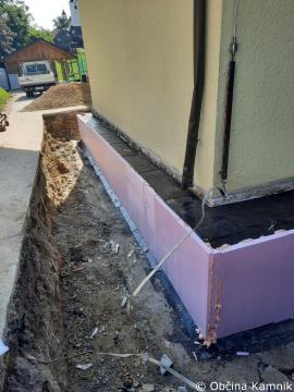 Sanacija vlage na Podružnični šoli Motnik (2)